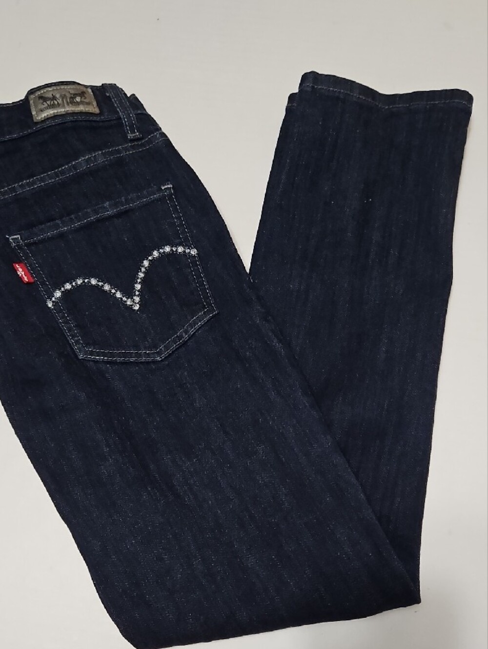 Levi's Mid Rise Skinny Women's Dark Blue Slim Fit Jeans Size 4S
